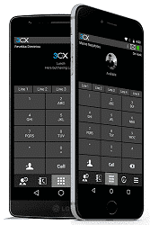 iPhone and Android 3CX apps